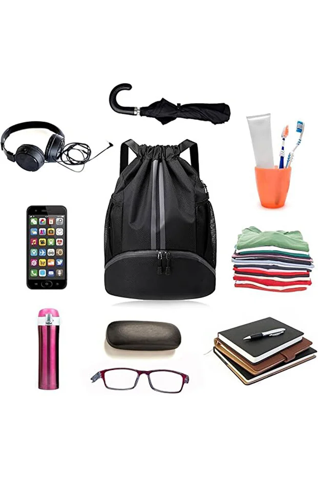 Unisex Sırt Çantası Futbol Fitness Basketbol Seyahat Okul Spor Sırt Çantası